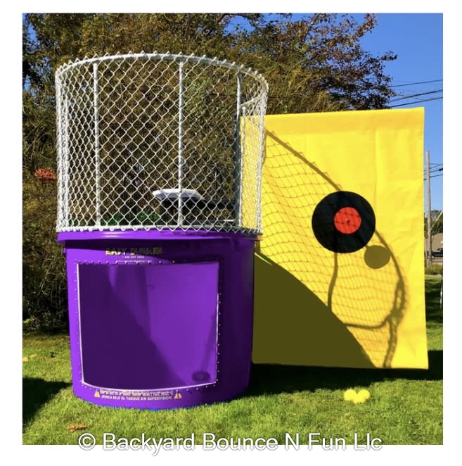 Dunk Tank Best Party Rental service in Tx Backyard Bounce N Fun LLC